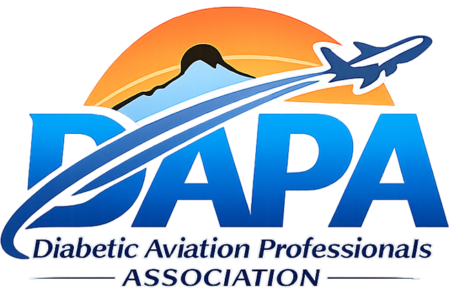 DAPA logo representing diabetic aviation professionals